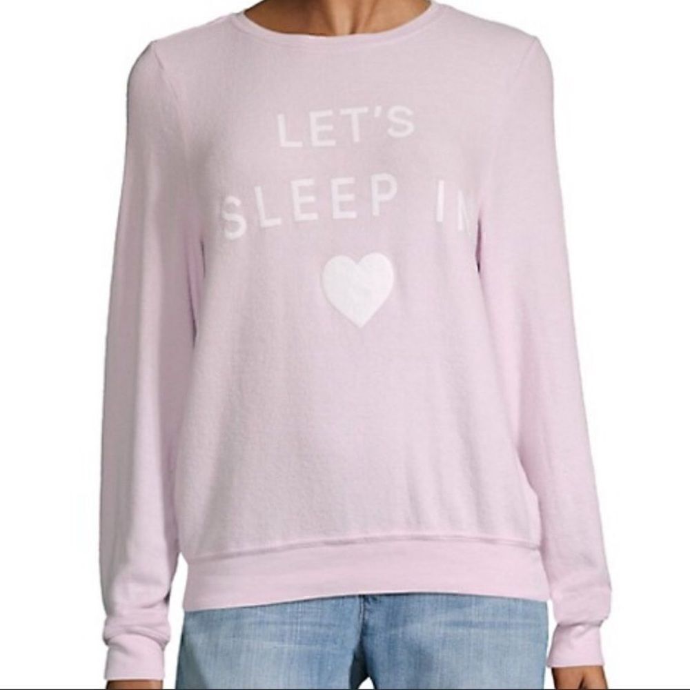 ‎WILDFOX Let’s Sleep In Sweatshirt Size Small